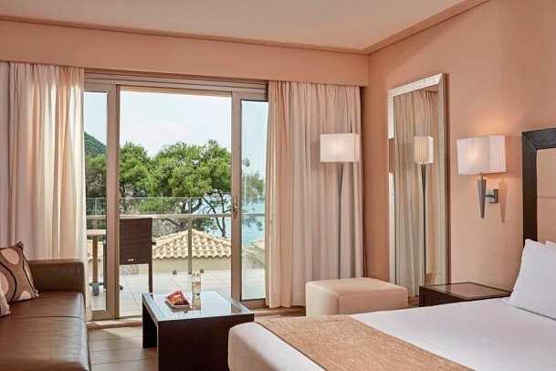 Atlantica Grand Mediterraneo - Wohnbeispiel Doppelzimmer seitl. Meerblick (Zimmercodierung DBN)