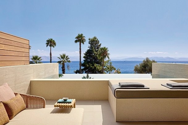 Avali, Mar-Bella Collection - Deluxe Double Room Private Pool Front Sea View (Zimmercodierung DDR)