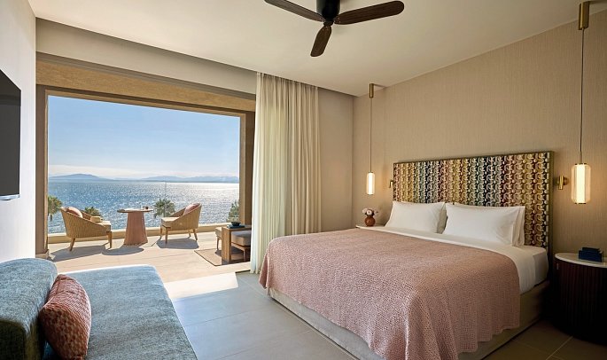 Avali, Mar-Bella Collection - Rooftop Deluxe Double Room Front Sea View