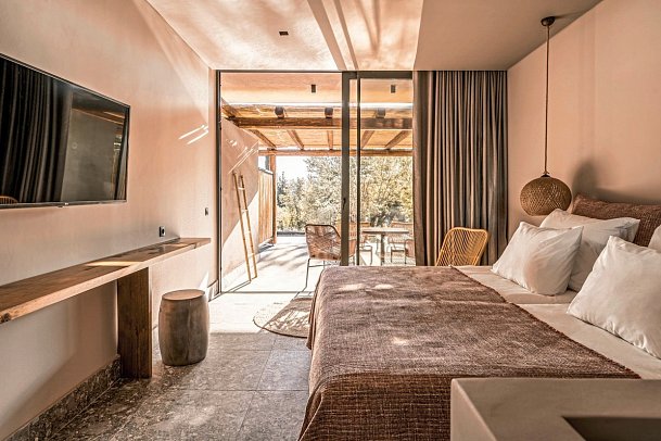 Cook's Club Corfu - Wohnbeispiel Doppelzimmer Swim-Up (Zimmercodierung DBQ)