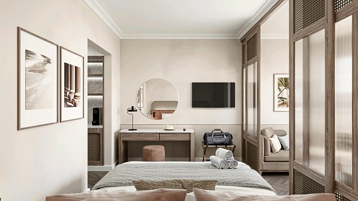 Kerkyra Blue Hotel N’ Spa by Louis Hotels - Wohnbeispiel Familienzimmer Superior (Zimmercodierung FS1)