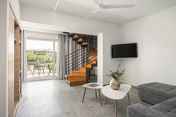 Acharavi Beach - Wohnbeispiel Maisonette Landblick (Zimmercodierung MBL)