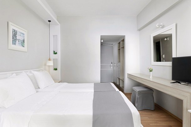 Elea Beach - Wohnbeispiel Doppelzimmer Meerblick (Zimmercodierung D5M)