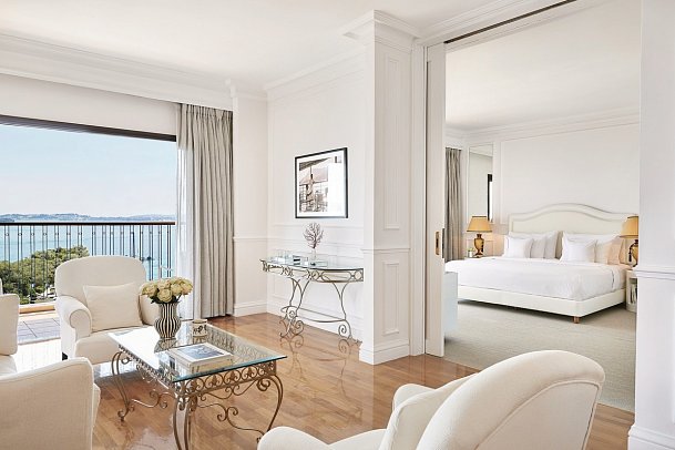 Corfu Imperial a Grecotel Resort to Live - Wohnbeispiel Suite Imperial Meerblick (Zimmercodierung WBM)