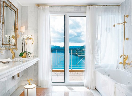 Corfu Imperial a Grecotel Resort to Live - Badbeispiel Suite Presidential (Zimmercodierung WB1)