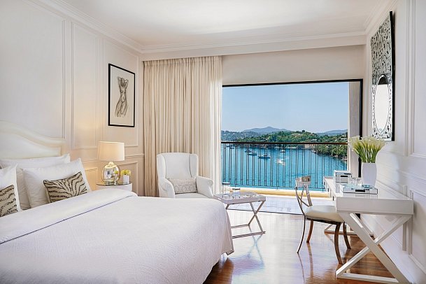 Corfu Imperial a Grecotel Resort to Live - Wohnbeispiel Doppelzimmer Deluxe Meerblick (Zimmercodierung DDM)
