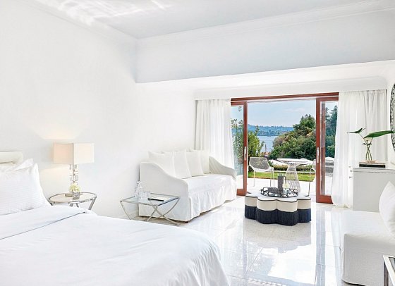 Corfu Imperial a Grecotel Resort to Live - Wohnbeispiel Bungalow Junior Suite Waterfront (Zimmercodierung B1M)
