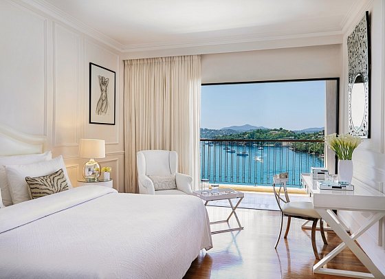 Corfu Imperial a Grecotel Resort to Live - Wohnbeispiel Doppelzimmer Deluxe Meerblick (Zimmercodierung DDM)