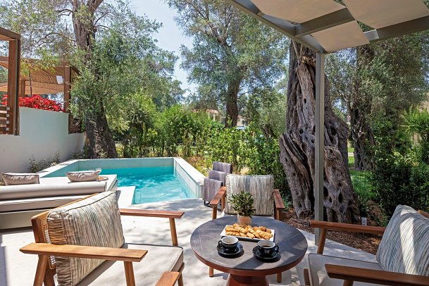 Sentido Apollo Palace - Wohnbeispiel Suite Deluxe Family Privatpool (Zimmercodierung WDR)