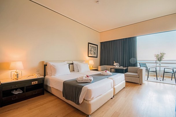 Corfu Holiday Palace - Wohnbeispiel Doppelzimmer Superior Meerblick (Zimmercodierung DSM)