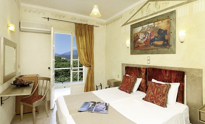 Nefeli - Wohnbeispiel Doppelzimmer Bergblick (Zimmercodierung DBB)