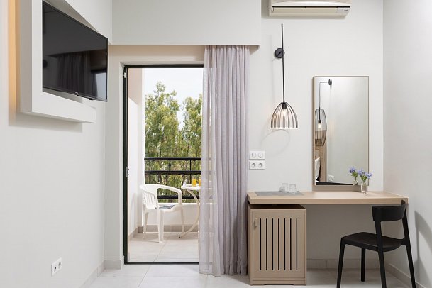 Paradise Hotel Corfu - Wohnbeispiel Doppelzimmer Superior Meerblick (Zimmercodierung DSM)