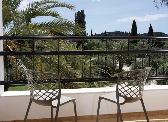 Paradise Hotel Corfu - Wohnbeispiel Doppelzimmer Superior Gartenblick (Zimmercodierung DSG)