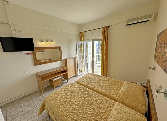 Ipsos Beach Hotel - Wohnbeispiel Familienzimmer (Zimmercodierung FB1)