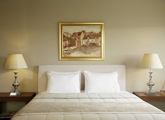 Mon Repos Palace - Wohnbeispiel Doppelzimmer Deluxe Landblick (Zimmercodierung DDL)
