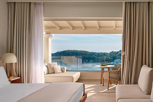 San Antonio Corfu Resort - Wohnbeispiel Doppelzimmer Ultima Meerblick (Zimmercodierung D8M)