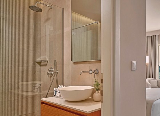 San Antonio Corfu Resort - Badbeispiel Doppelzimmer Ultima Meerblick (Zimmercodierung D8M)
