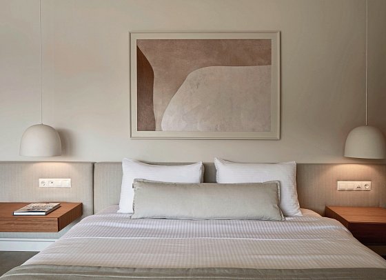 San Antonio Corfu Resort - Wohnbeispiel Ultima Doppelzimmer Meerblick (Zimmercodierung D8M)