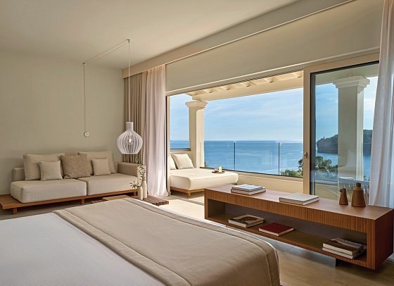 San Antonio Corfu Resort - Wohnbeispiel Suite Wow Meerblick (Zimmercodierung W9M)