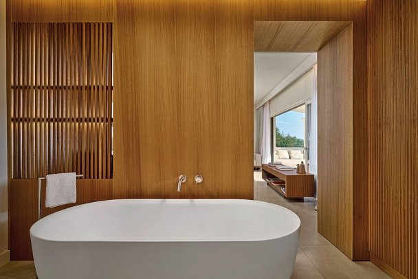 San Antonio Corfu Resort - Badbeispiel Suite Wow Meerblick (Zimmercodierung W9M)