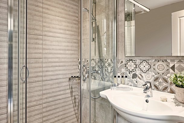 San Antonio Corfu Resort - Badbeispiel Doppelzimmer Fabulous Meerblick (Zimmercodierung D1M)