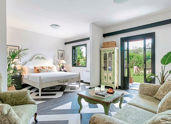Grecotel LUXME Costa Botanica - Wohnbeispiel Country Studio Garden View (Zimmercodierung SBG)