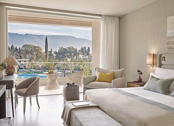 Ikos Odisia - Wohnbeispiel Doppelzimmer Superior Poolblick (Zimmercodierung DSP)