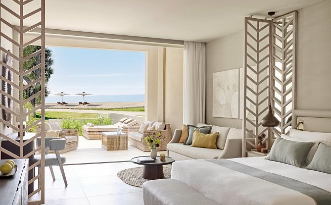 Ikos Odisia - Deluxe Junior Bungalow Suite Private Garden Sea View (Zimmercodierung BDM)