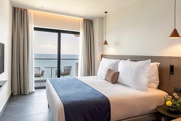 Valmar Corfu by Louis Hotels - Wohnbeispiel Doppelzimmer Superior Meeresfront (Zimmercodierung DSO)