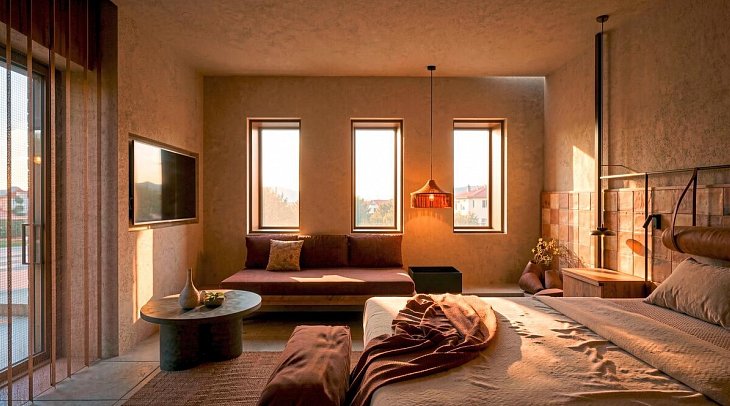 Ella Elýra - Wohnbeispiel Open Plan Suite with Sauna and Private Pool (Zimmercodierung W1R)