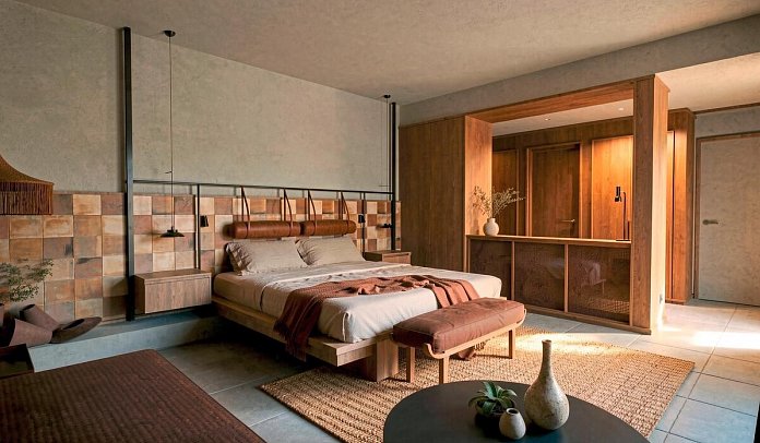 Ella Elýra - Wohnbeispiel Open Plan Suite with Sauna and Private Pool (Zimmercodierung W1R)