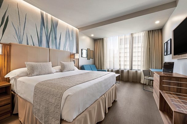 Hotel RIU Plaza Chicago - Wohnbeispiel Deluxe King (Zimmercodierung UD2)