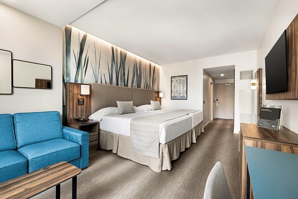 Hotel RIU Plaza Chicago - Wohnbeispiel Deluxe family double beds
