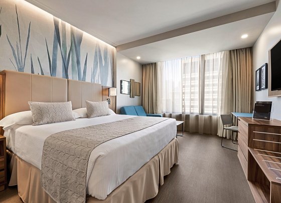 Hotel RIU Plaza Chicago - Wohnbeispiel Deluxe King (Zimmercodierung UD2)