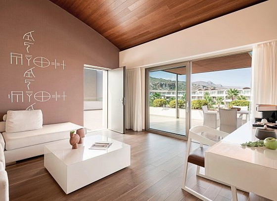 Avra Imperial Beach Resort - Wohnbeispiel Suite Deluxe (Zimmercodierung WD1)