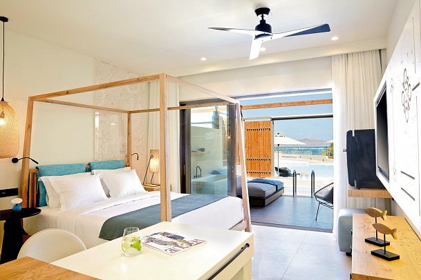 Domes Noruz Chania, Autograph Collection - Upbeat Retreat Meerblick Pool (Zimmercodierung DDM)