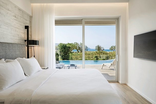 Euphoria Resort - Wohnbeispiel Familiensuite seitl. Meerblick Gemeinschaftspool (Zimmercodierung WI2)