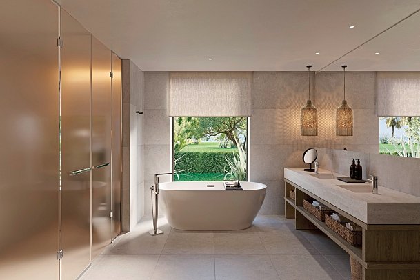 Ikos Kissamos - Badbeispiel Suite 1 Schlafraum