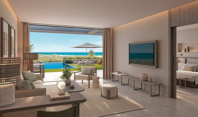 Ikos Kissamos - Suite Deluxe Three Bedroom Private Pool Side Sea View (Zimmercodierung WD1)