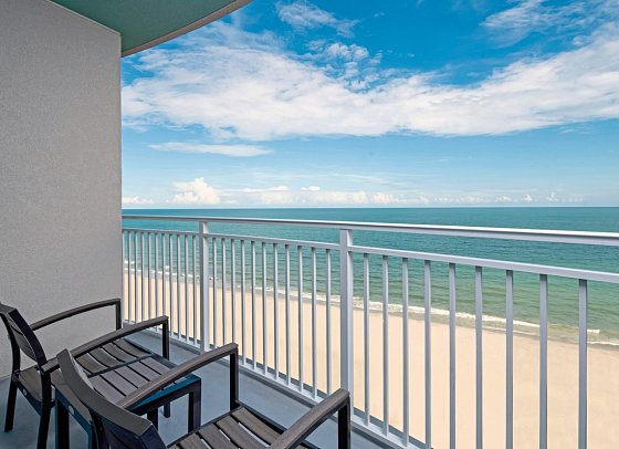 Springhill Suites Myrtle Beach Oceanfront - Wohnbeispiel Studio Suite Oceanfront (Zimmercodierung SBM)