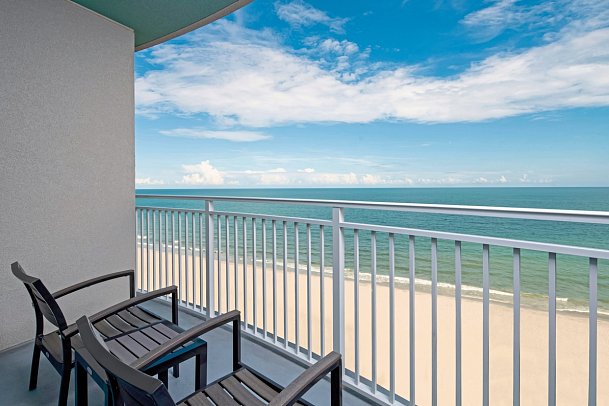 Springhill Suites Myrtle Beach Oceanfront - Wohnbeispiel Studio Suite Oceanfront (Zimmercodierung SBM)