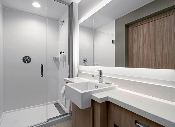 Springhill Suites Myrtle Beach Oceanfront - Beispiel Bad Studio Suite Oceanfront (Zimmercodierung SBM)