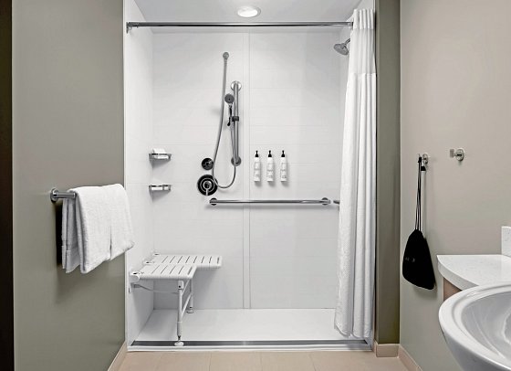 Springhill Suites Myrtle Beach Oceanfront - Beispiel Bad Studio Suite Oceanfront (Zimmercodierung SBM)