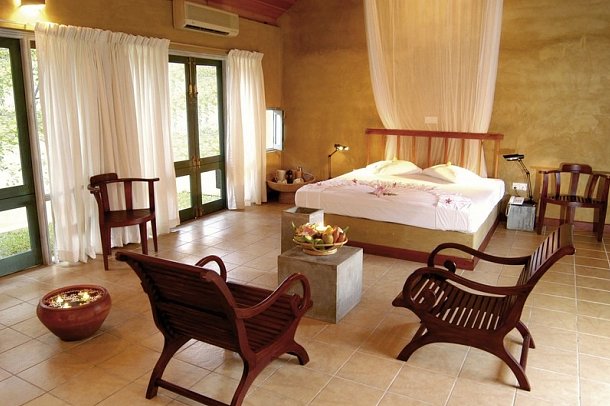 Jetwing Ayurveda Pavilions - Wohnbeispiel King Pavillion (Zimmercodierungen BX4 & BX2)