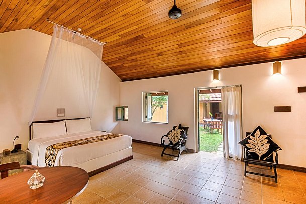 Jetwing Ayurveda Pavilions - Wohnbeispiel King Pavillion (Zimmercodierungen BX4 & BX2)