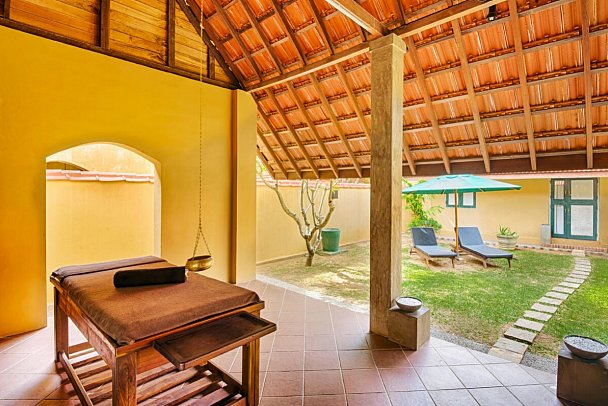 Jetwing Ayurveda Pavilions - Wohnbeispiel King Pavillion (Zimmercodierungen BX4 & BX2)