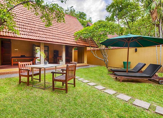Jetwing Ayurveda Pavilions - Wohnbeispiel King Pavillion (Zimmercodierungen BX4 & BX2)