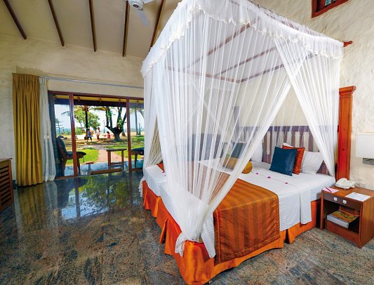 Siddhalepa Ayurveda Resort - Wohnbeispiel Deluxe Terrace-Zimmer (Zimmercodierungen UX7 & UX3)