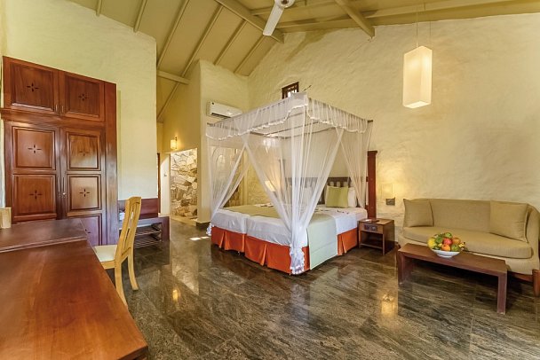 Siddhalepa Ayurveda Resort - Wohnbeispiel Deluxe Terrace (Zimmercodierungen UX7 & UX3)