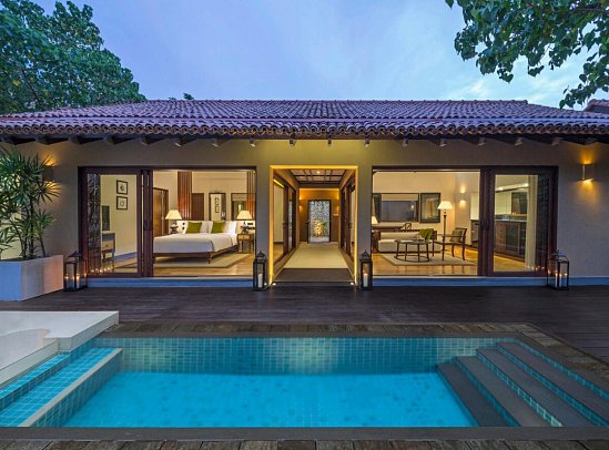 Anantara Kalutara Resort - Wohnbeispiel One Bedroom Pool Villa (Zimmercodierung VX1)